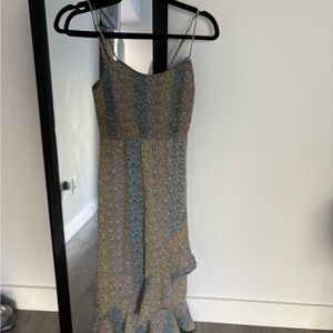 Floral Spaghetti Strap Dress